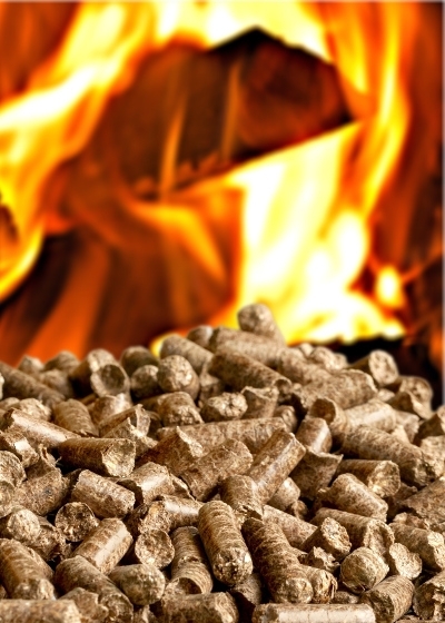 brandstoffen: pellets, brandhout of steenkool